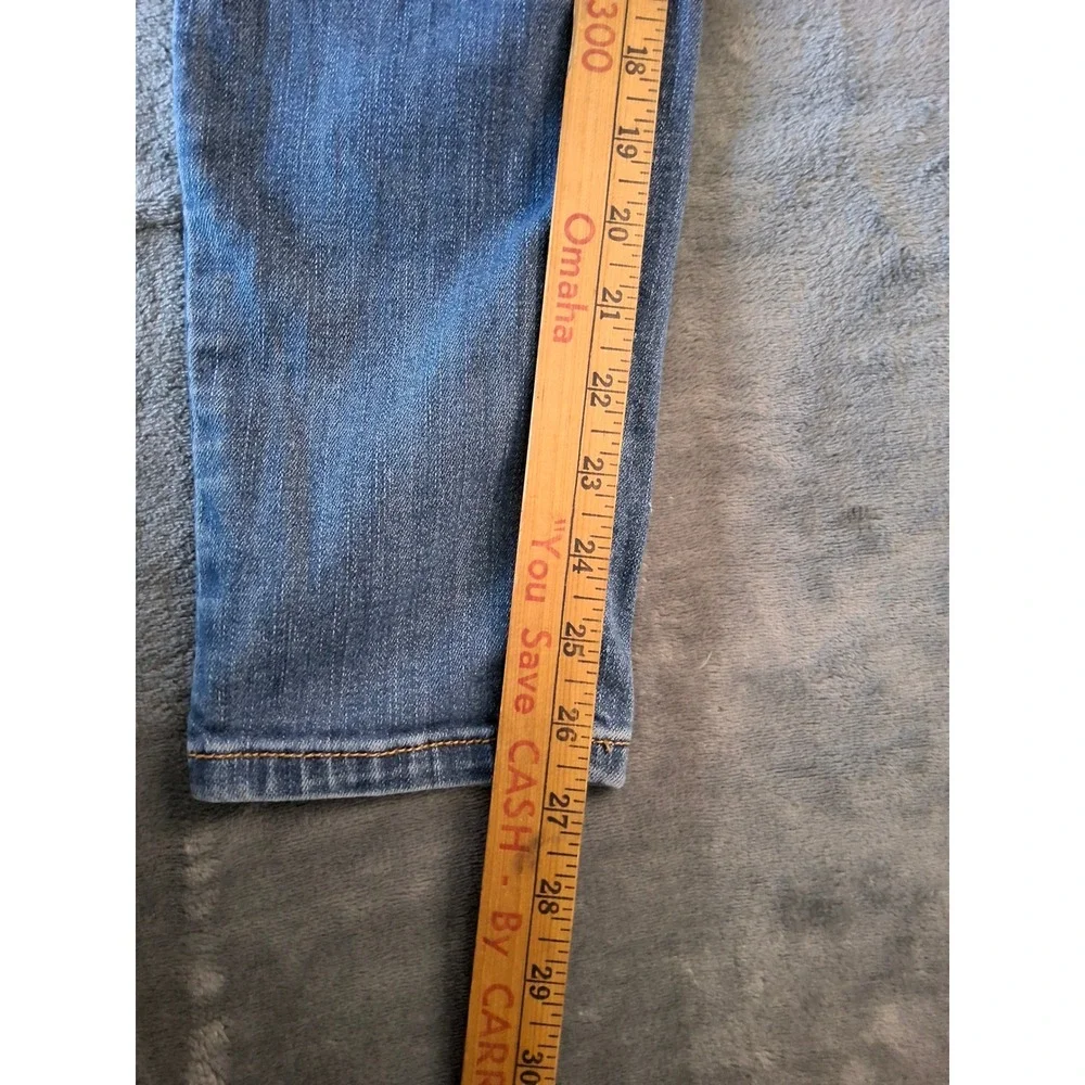 Judy Blue Relaxed Fit High Rise Medium‎ Wash Straight Leg Jeans Size 3/26